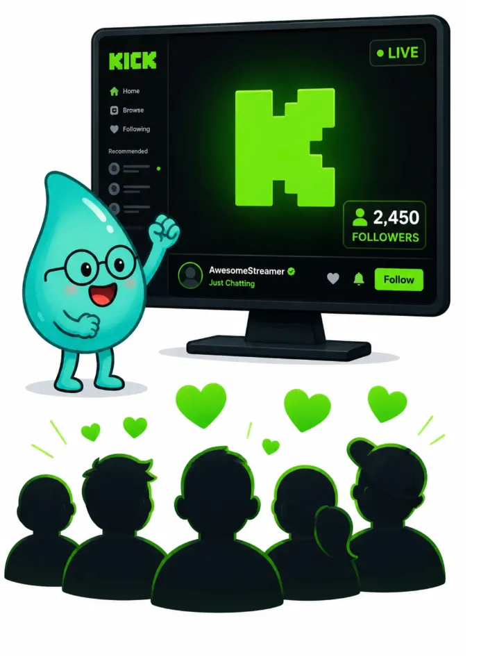 kick follower kaufen eine möglichkeit für mehr sichtbarkeit