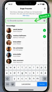 Instagram Enge Freunde: Bedeutung, Story und grüner Kreis einfach erklärt 5 instagram enge freunde personen suchen