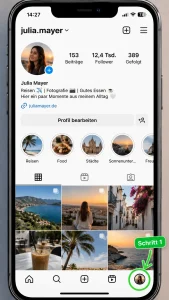 Instagram Enge Freunde: Bedeutung, Story und grüner Kreis einfach erklärt 2 instagram enge freunde profil oeffnen