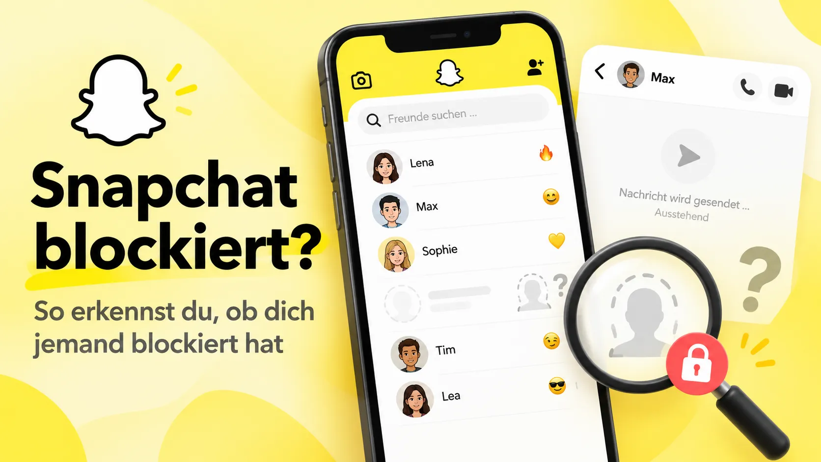 snapchat blockierung anzeichen pruefen