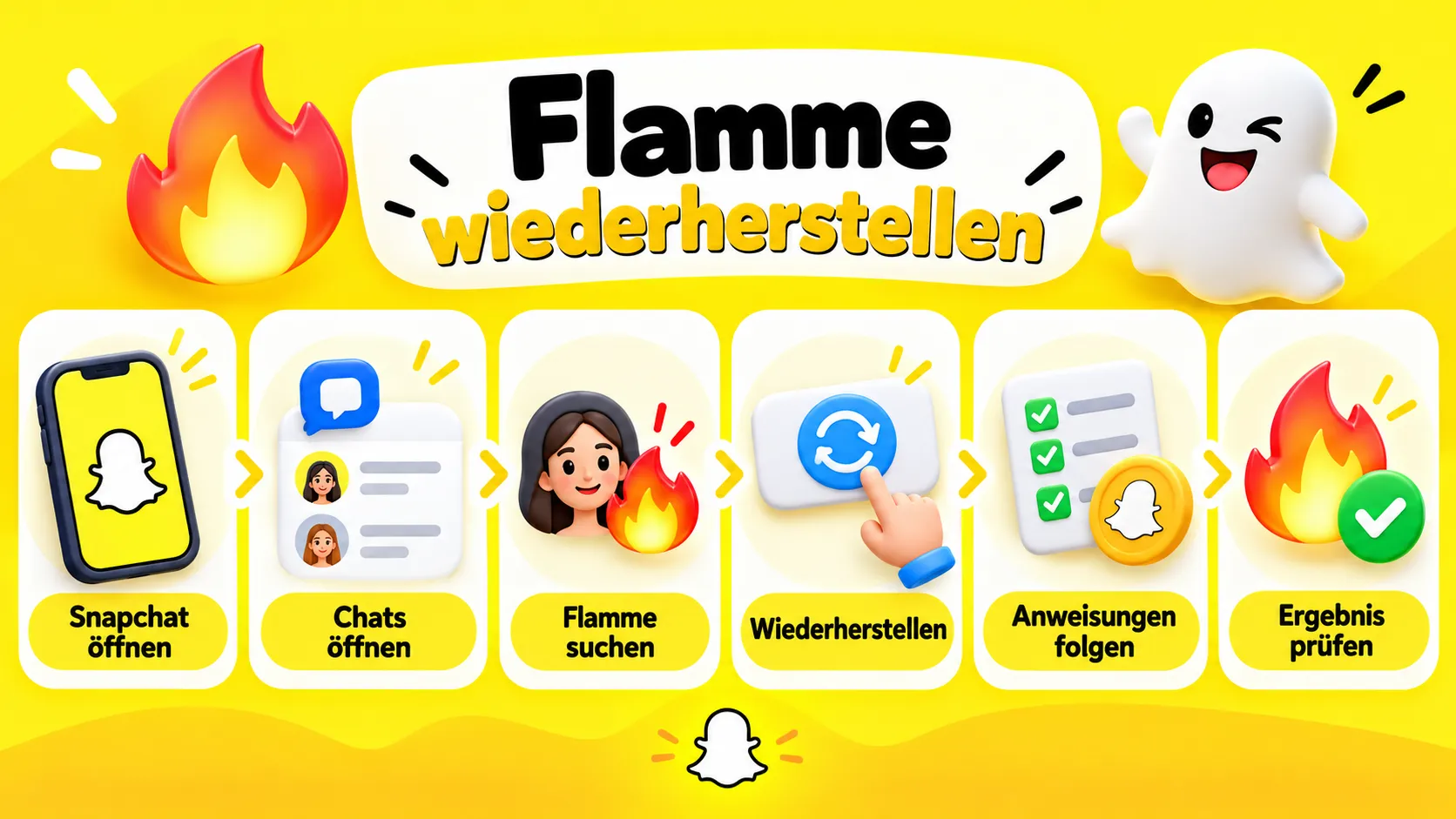Snapchat-Flammen wiederherstellen: So geht's 2026 3 snapchat flammen ueber support wiederherstellen