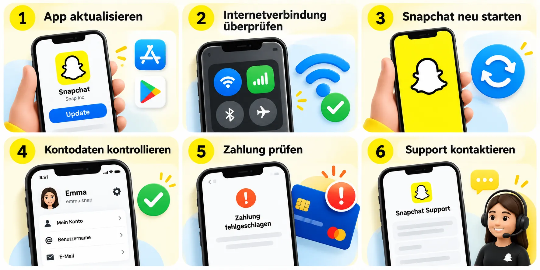 Snapchat-Flammen wiederherstellen: So geht's 2026 5 snapchat flammen wiederherstellung probleme