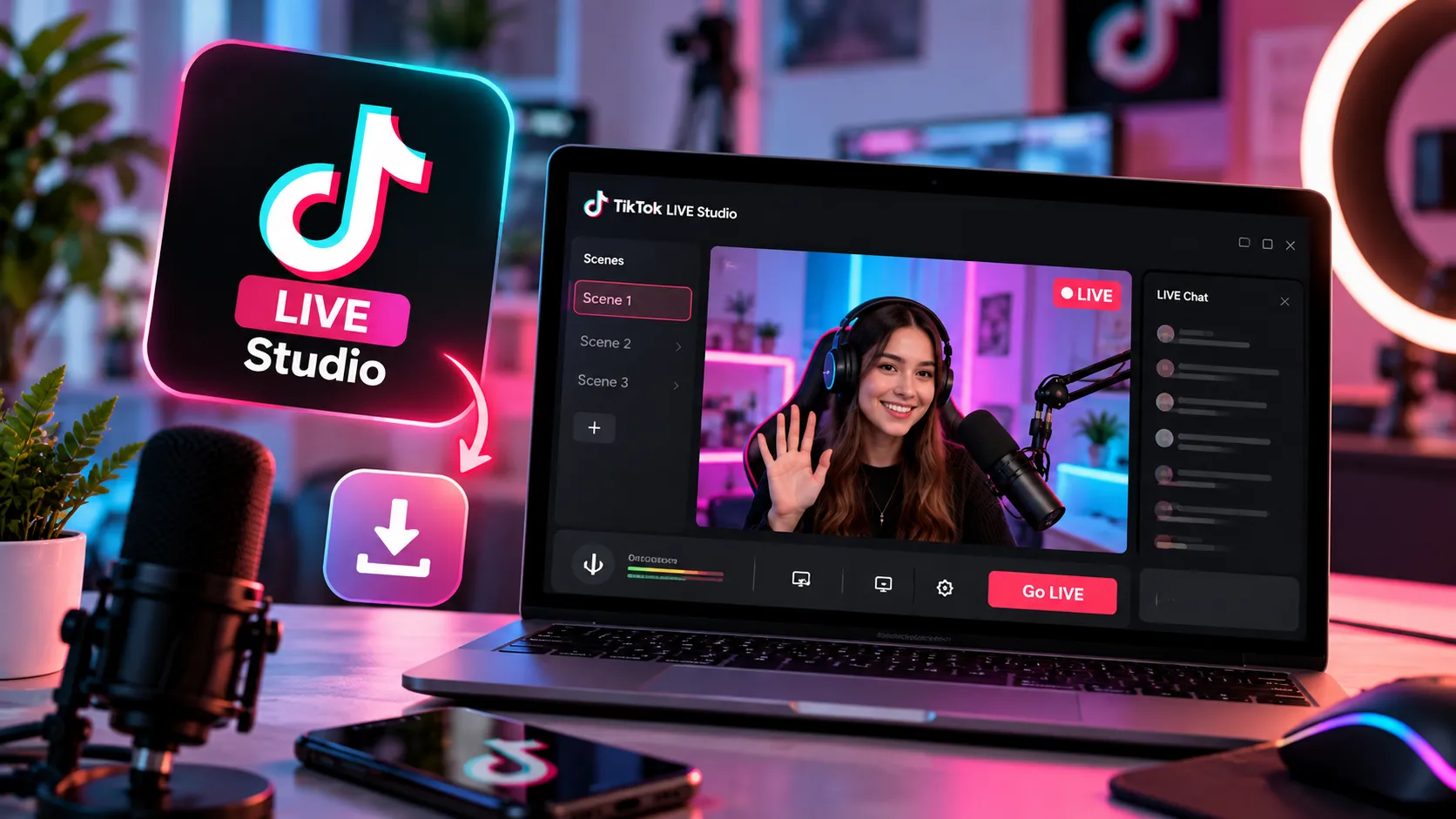 TikTok LIVE Studio: So startest du deinen Livestream am PC 2 tiktok live studio audio video einstellungen