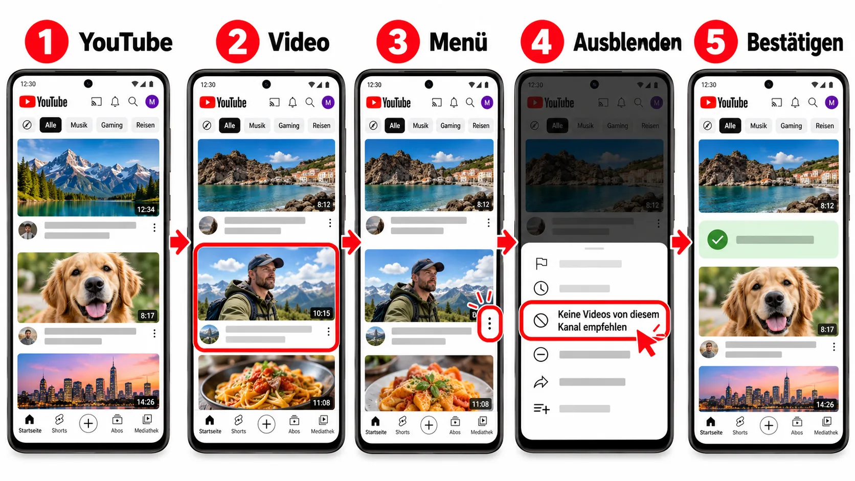 youtube kanal auf iphone blockieren